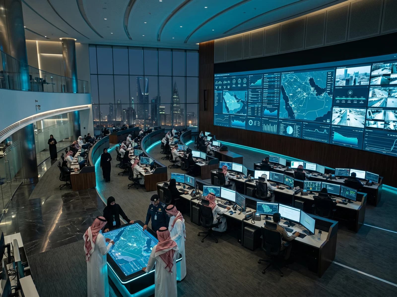 Integrated Command & Control Center Development